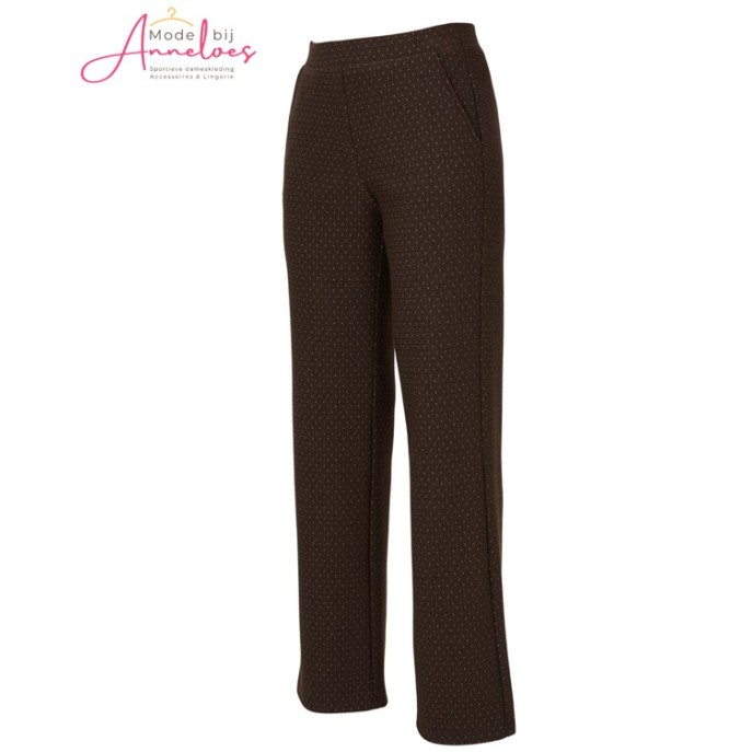 Dreamstar broek stip 218 Fabo bruin Dreamstar broek stip 218 Fabo bruin